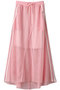 Side Line Mesh Skirt/サイドラインメッシュスカート メゾンスペシャル/MAISON SPECIAL PNK(ピンク)