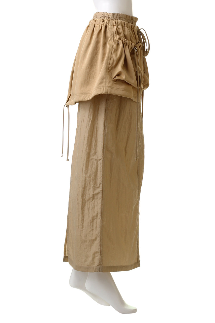 Pocket Layered Tight Skirt/ポケットレイヤードタイトスカート
