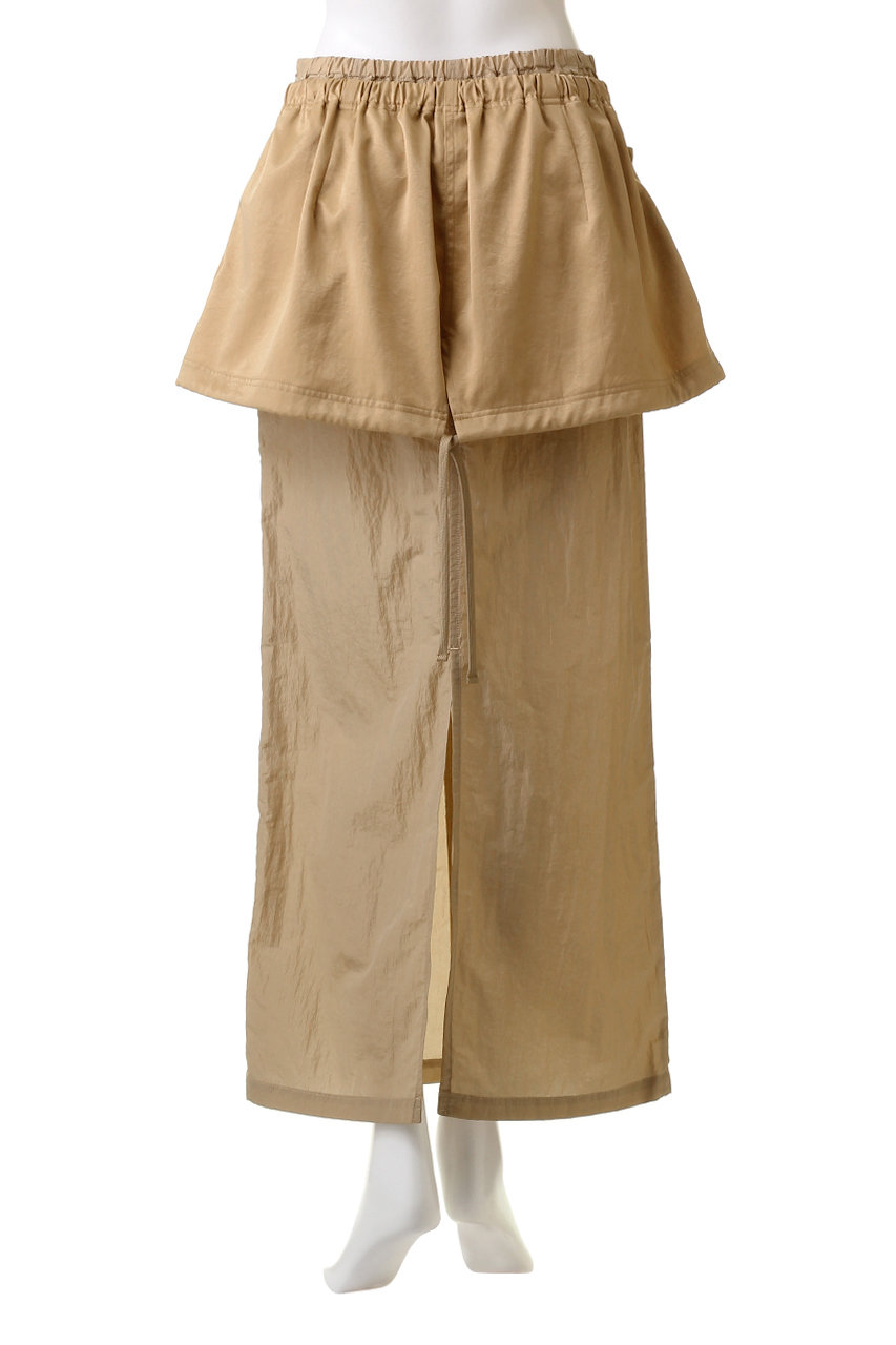 Pocket Layered Tight Skirt/ポケットレイヤードタイトスカート