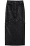 2way Length Denim Skirt/2WAYレングスデニムスカート メゾンスペシャル/MAISON SPECIAL BLK(ブラック)