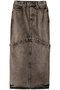 2way Length Denim Skirt/2WAYレングスデニムスカート メゾンスペシャル/MAISON SPECIAL BRN(ブラウン)