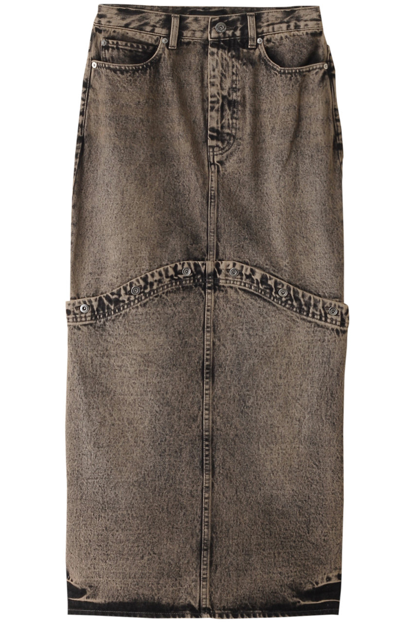 MAISON SPECIAL 2way Length Denim Skirt/2WAYレングスデニムスカート (BRN(ブラウン), 36) メゾンスペシャル ELLE SHOP