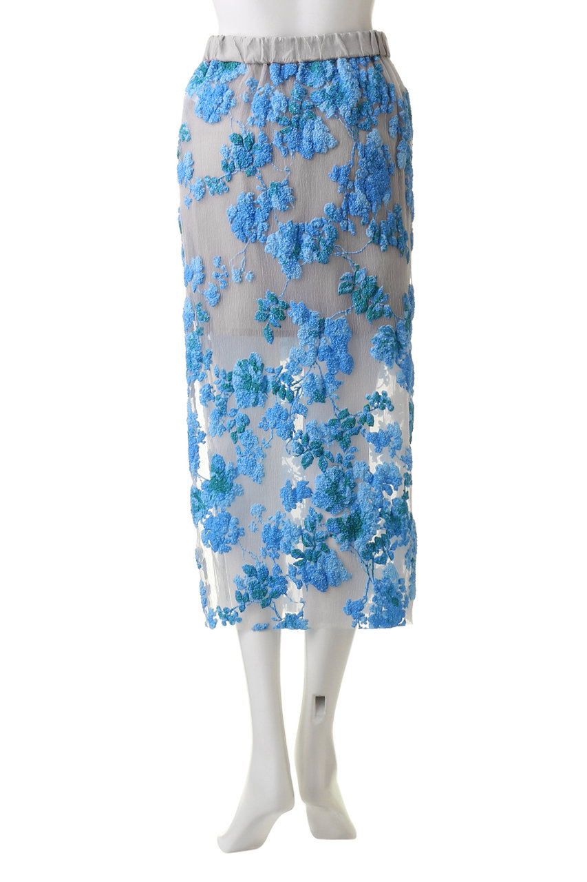 Pokopoko Flower Tight Skirt /ポコポコフラワータイトスカート