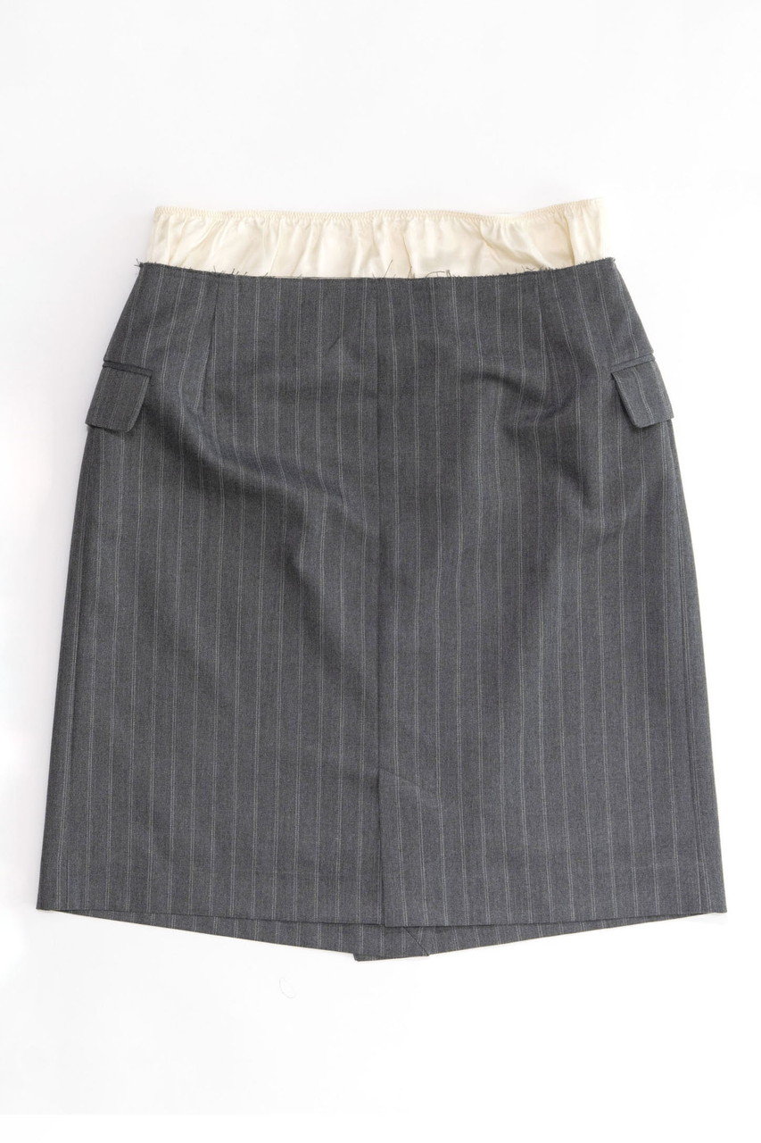 Double Waist Wrap Mini Skirt/ダブルウエストラップミニスカート