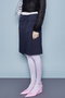 Double Waist Wrap Mini Skirt/ダブルウエストラップミニスカート メゾンスペシャル/MAISON SPECIAL
