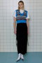 Satin Shirring Tight Skirt/サテンシャーリングタイトスカート メゾンスペシャル/MAISON SPECIAL