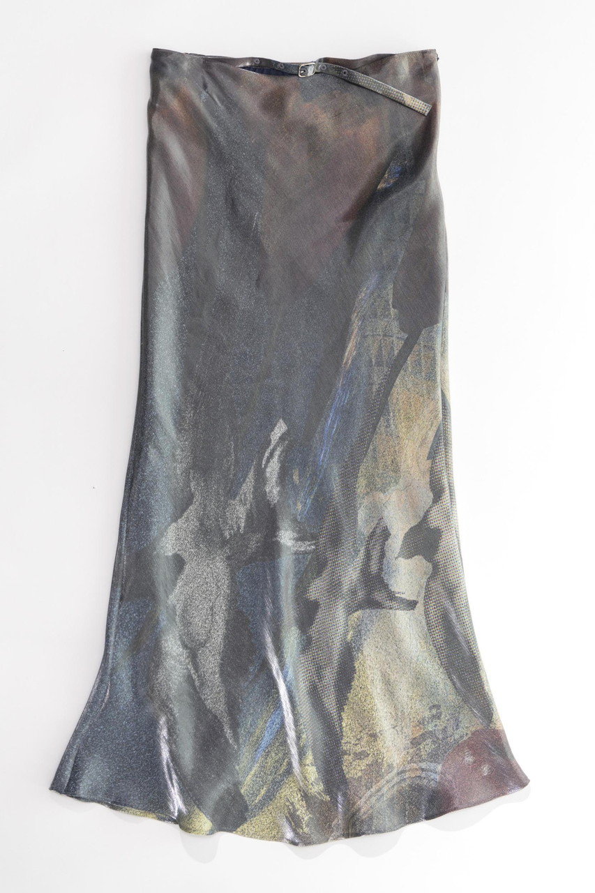 Swallow Imagination Print Skirt アートプリント 即発送Swallow Imagination Print Skirt