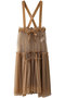 Suspender Tulle Skirt/サスペンダーチュールスカート メゾンスペシャル/MAISON SPECIAL BGE(ベージュ)