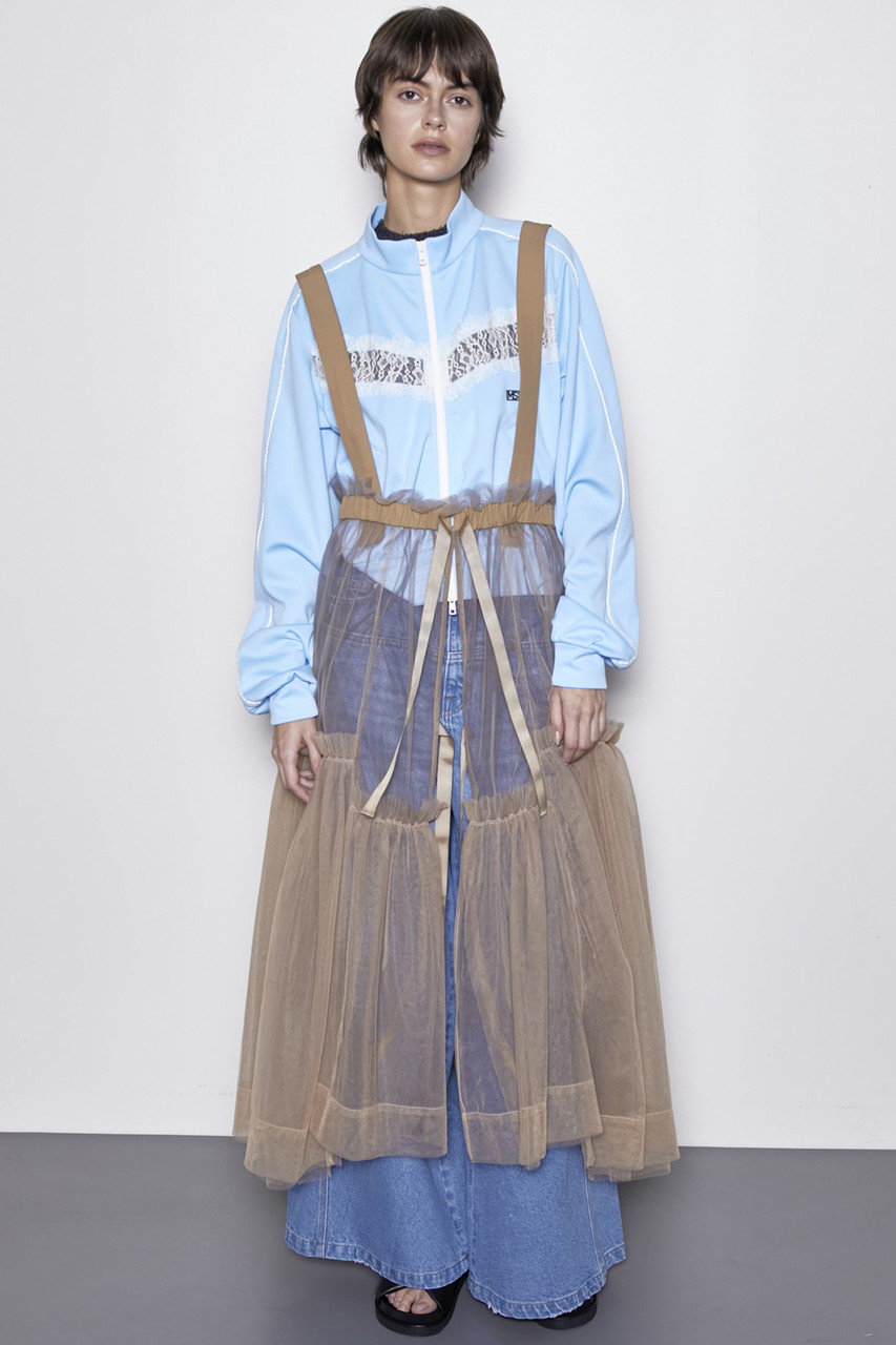 MAISON SPECIAL(メゾンスペシャル)｜Suspender Tulle Skirt