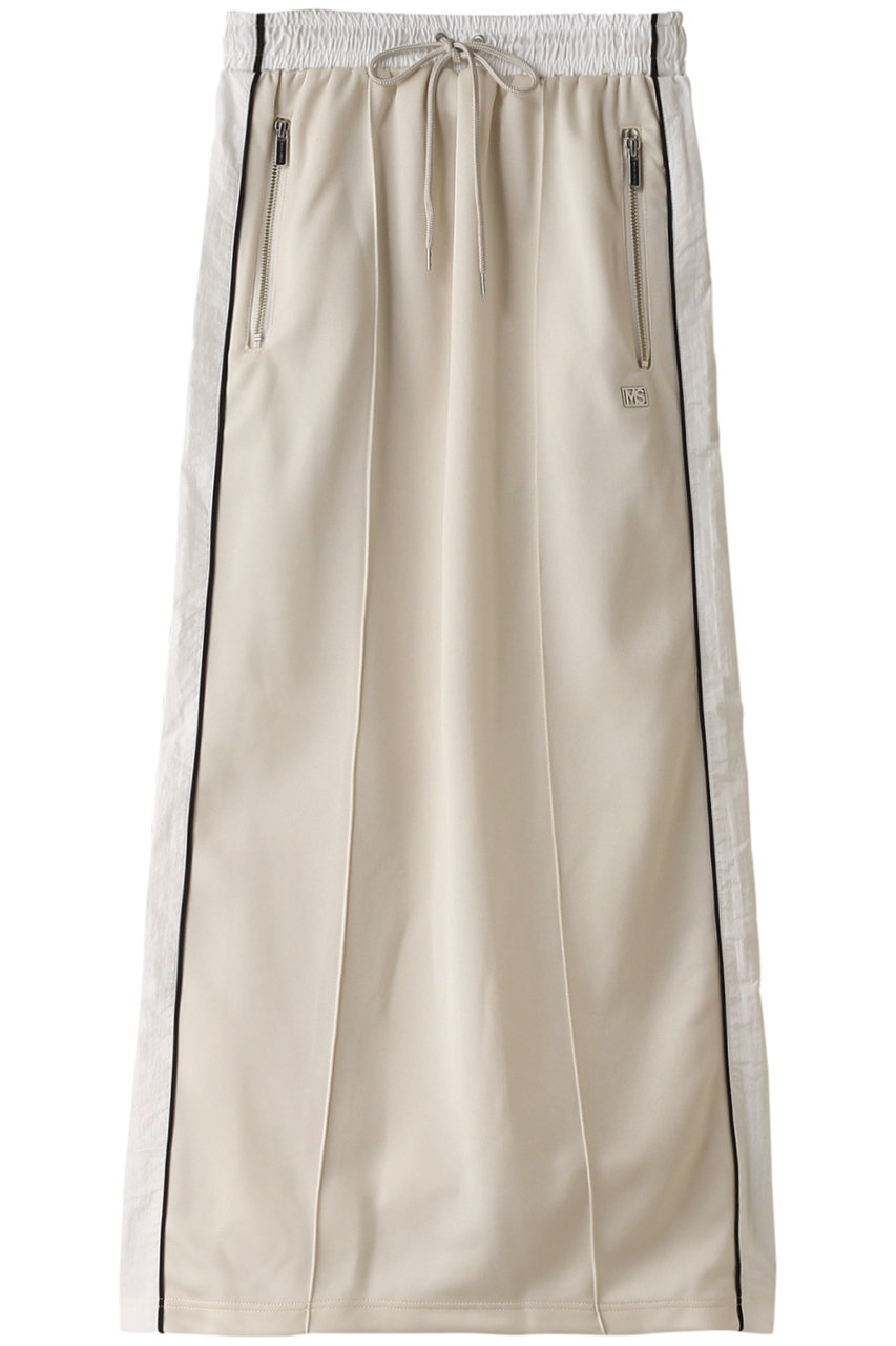 MAISON SPECIAL Track Maxi Skirt/トラックマキシスカート (WHT(ホワイト), 38) メゾンスペシャル ELLE SHOP MAISON SPECIAL Track Maxi Skirt/トラックマキシスカート (WHT(ホワイト), 38) メゾンスペシャル ELLE SHOP