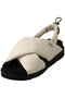 Cloth Puffer Sandals/クロスパッファーサンダル メゾンスペシャル/MAISON SPECIAL IVR(アイボリー)