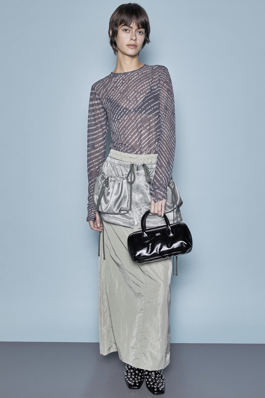 MAISON SPECIAL Puffer Boston Bag シルバー Puffer Boston Bag /パッファーボストンバッグ【MAISON SPECIAL