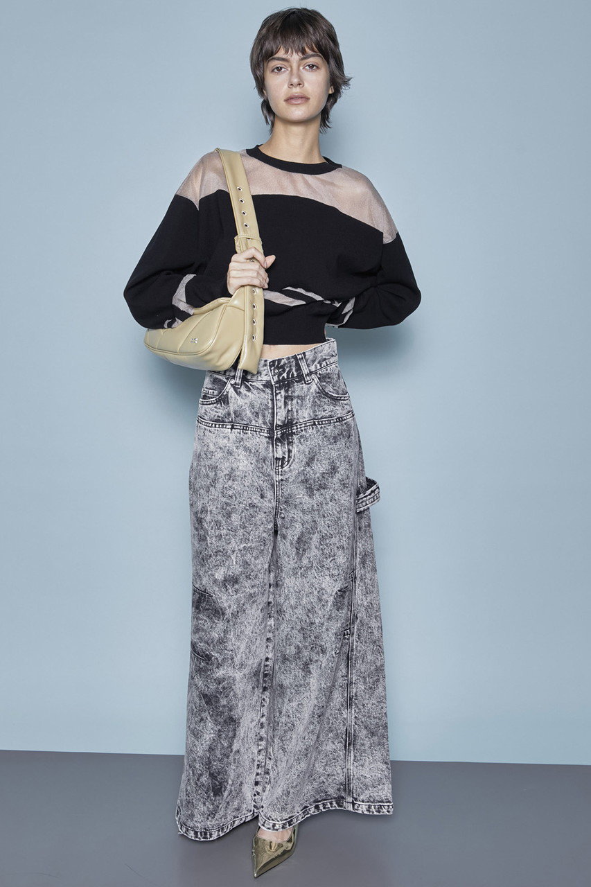 MAISON SPECIAL(メゾンスペシャル)｜Quilted Narrow Flap Bag