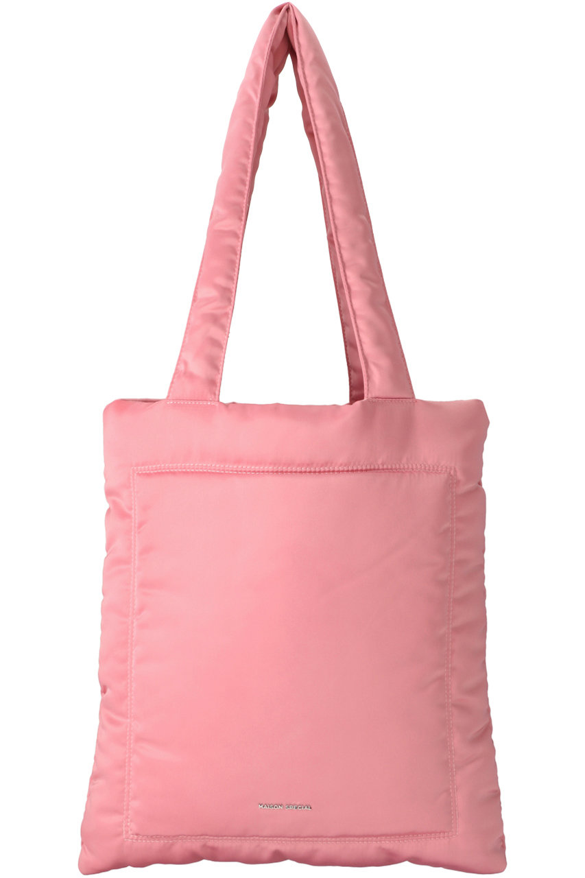 MAISON SPECIAL Multi-Fabric Puffer Tote Bag/マルチファブリックパッファーバッグ (PNK(ピンク), FREE) メゾンスペシャル ELLE SHOP