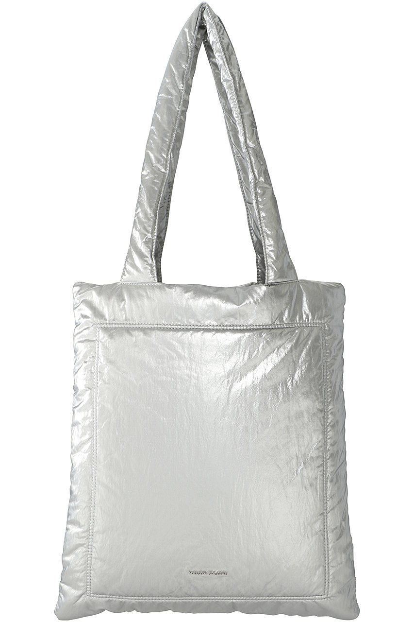 MAISON SPECIAL Multi-Fabric Puffer Tote Bag/マルチファブリックパッファーバッグ (SLV(シルバー), FREE) メゾンスペシャル ELLE SHOP