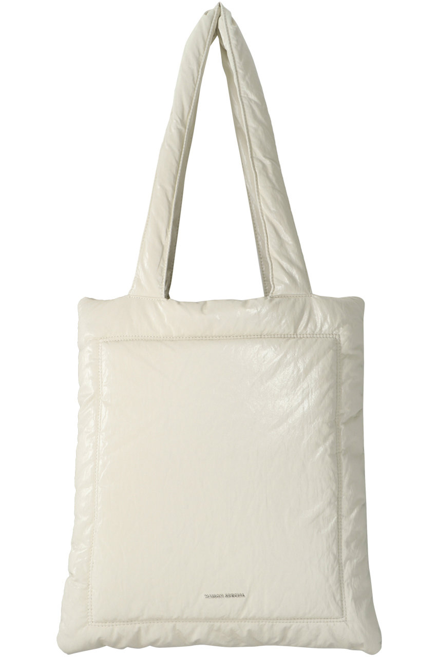 メゾンスペシャル/MAISON SPECIALのMulti-Fabric Puffer Tote Bag/マルチファブリックパッファーバッグ(WHT(ホワイト)/21241615505)