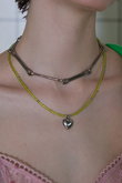 Heart Beaded Necklace/ハートビーズネックレス