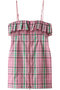 Check Camisole Mini Dress/チェックキャミミニワンピース メゾンスペシャル/MAISON SPECIAL PNK(ピンク)