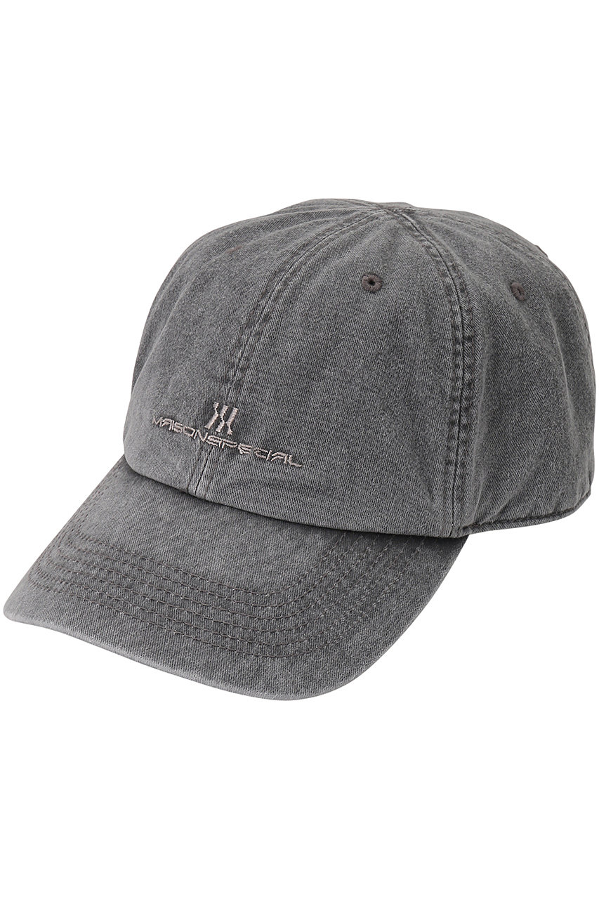 メゾンスペシャル/MAISON SPECIALの【UNISEX】ストーンバイオ6パネルCAP(G.BGE(グレーベージュ)/11241661305)