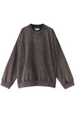 【UNISEX】ケミカルオーバーダイヘビースウェットプライムオーバークルーネックPO
