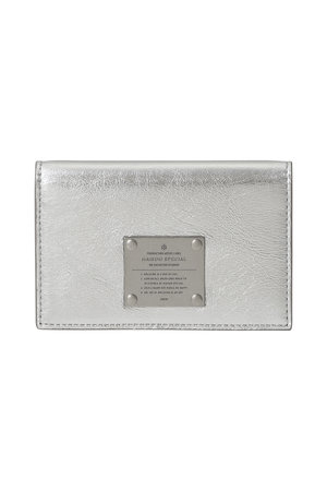 メゾンスペシャル/MAISON SPECIALの【UNISEX】名刺入れ メタルプレートつき(120700/120703)