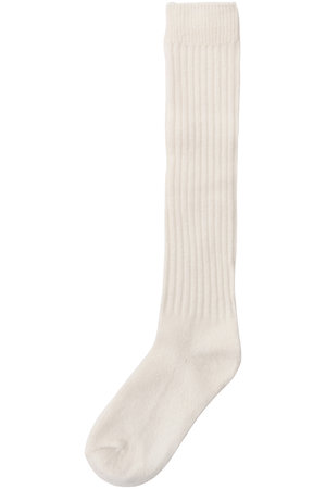 メゾンスペシャル/MAISON SPECIALのウール混ハイソックス(140700/140701)