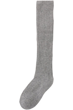 メゾンスペシャル/MAISON SPECIALのウール混ハイソックス(140700/140701)