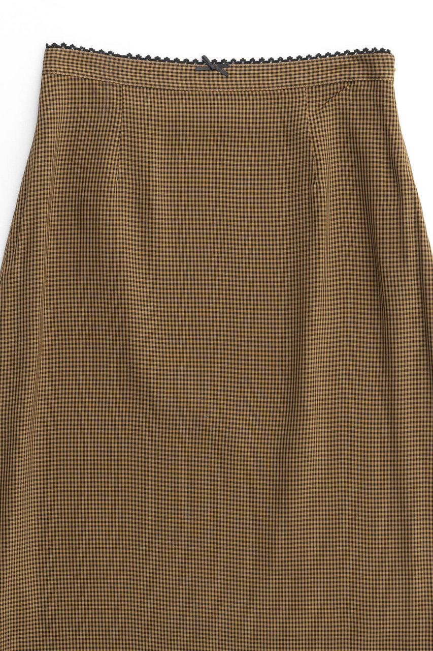 MAISON SPECIAL(メゾンスペシャル)｜Gingham Checkered Maxi