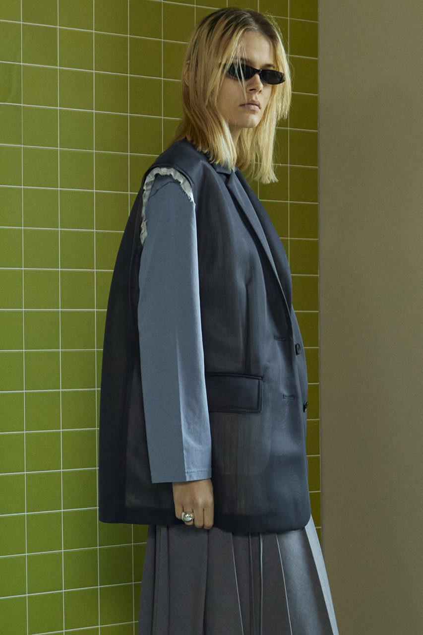 MAISON SPECIAL(メゾンスペシャル)｜See-through Gilet