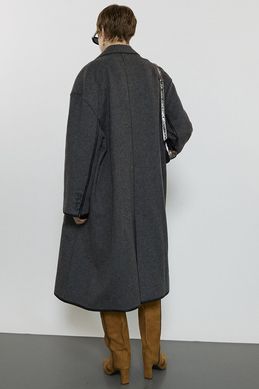 MAISON SPECIAL(メゾンスペシャル)｜Cashmere Beaver Chester Coat/カシミヤビーバーチェスターコート/GRY(グレー)  の通販｜ELLESHOP・(エル・ショップ)