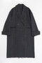 Reversible Cut Off Oversized Coat/リバーシブルカットオフオーバーコート メゾンスペシャル/MAISON SPECIAL C.GRY(チャコールグレー)