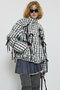 2way Checkered Ribbon Puffer Jacket/2WAYチェックリボンパッファージャケット メゾンスペシャル/MAISON SPECIAL