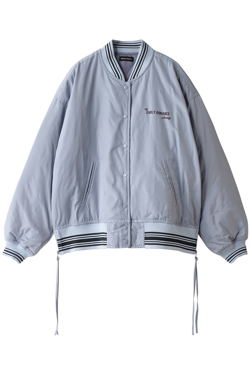 メゾンスペシャル/MAISON SPECIALのOxford Fabric Blouson/オックスブルゾン(S.BLU(スカイブルー)/21242215308)