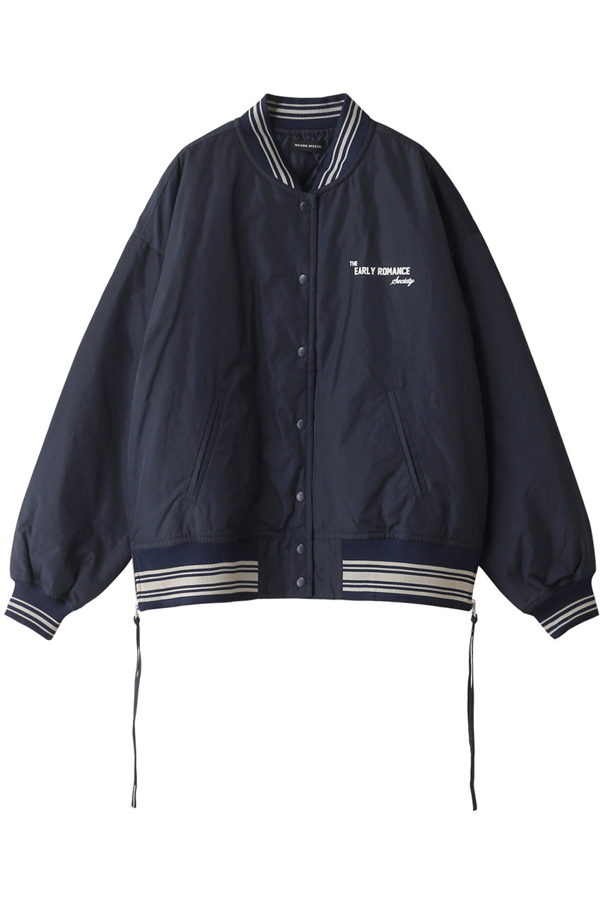 メゾンスペシャル/MAISON SPECIALのOxford Fabric Blouson/オックスブルゾン(NVY(ネイビー)/21242215308)