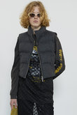 Multi Fabric Puffer Vest/マルチファブリックパッファーベスト