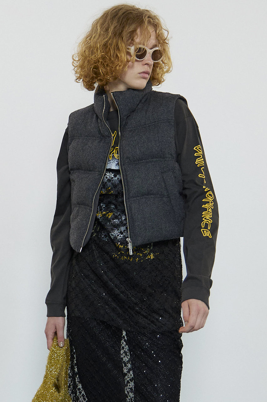 MAISON SPECIAL(メゾンスペシャル)｜Multi Fabric Puffer Vest/マルチ 