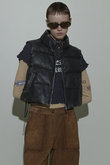 Multi Fabric Puffer Vest/マルチファブリックパッファーベスト