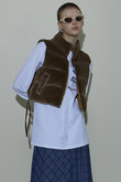 Multi Fabric Puffer Vest/マルチファブリックパッファーベスト
