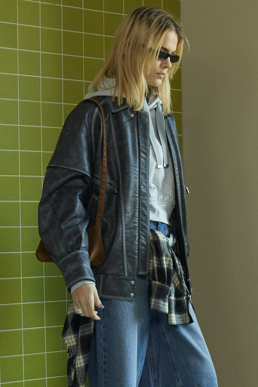 MAISON SPECIAL(メゾンスペシャル)｜Faux Leather Oversized
