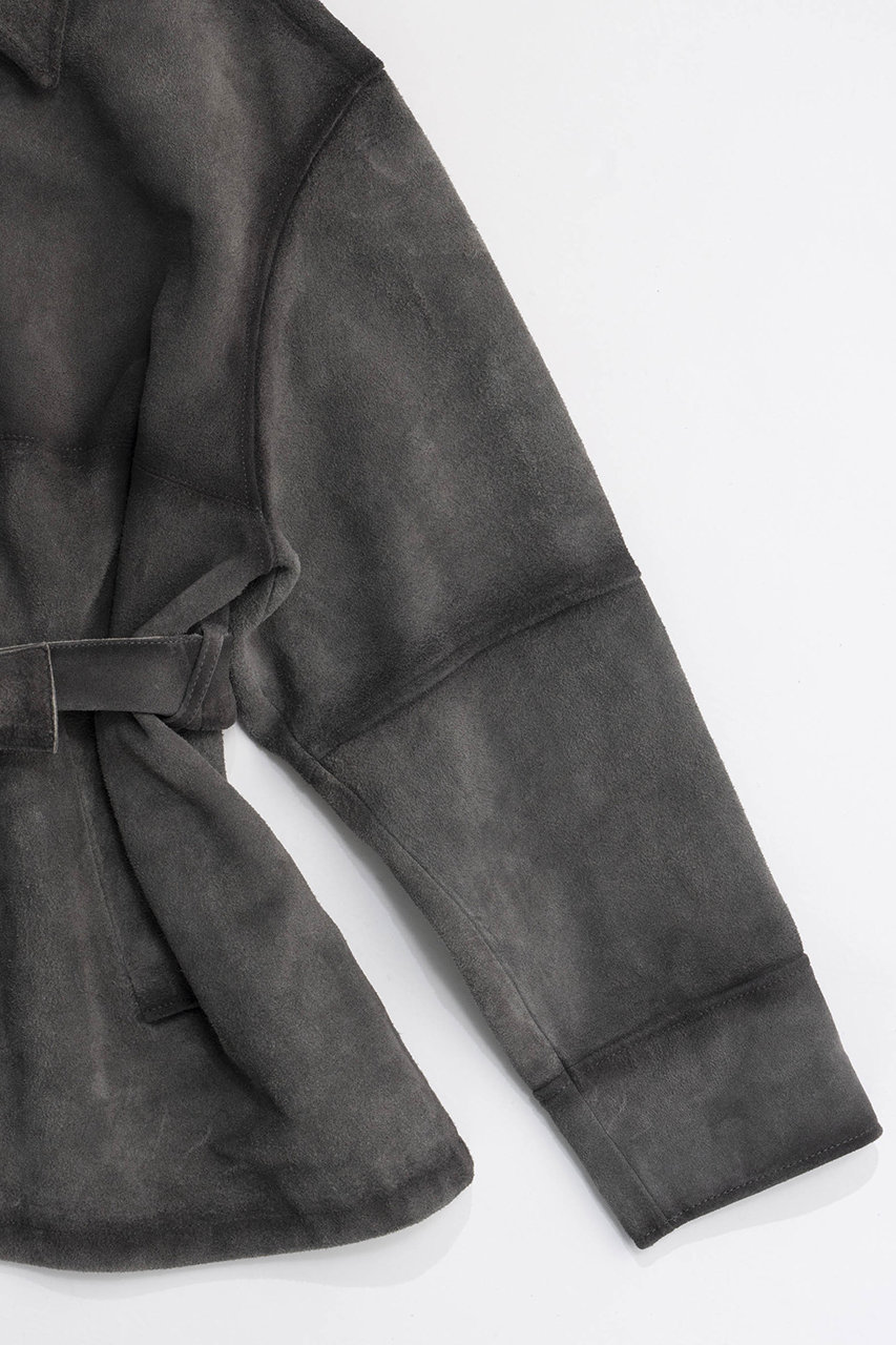 MAISON SPECIAL(メゾンスペシャル)｜Real Suede Oversized Shirt