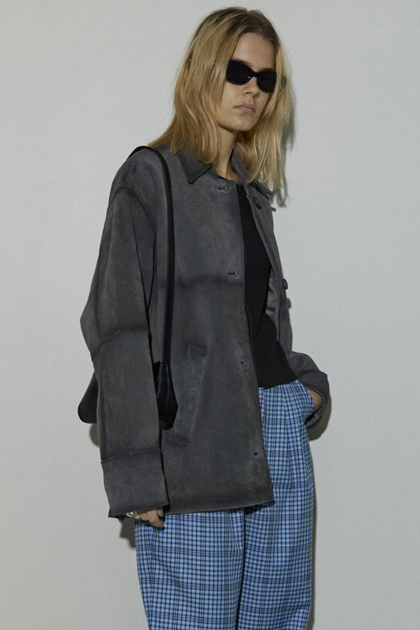 MAISON SPECIAL(メゾンスペシャル)|Real Suede Oversized Shirt MAISON SPECIAL(メゾンスペシャル)|Real Suede Oversized Shirt