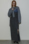 Denim Tweed Combination Maxidresses/デニムツイードコンビワンピース メゾンスペシャル/MAISON SPECIAL