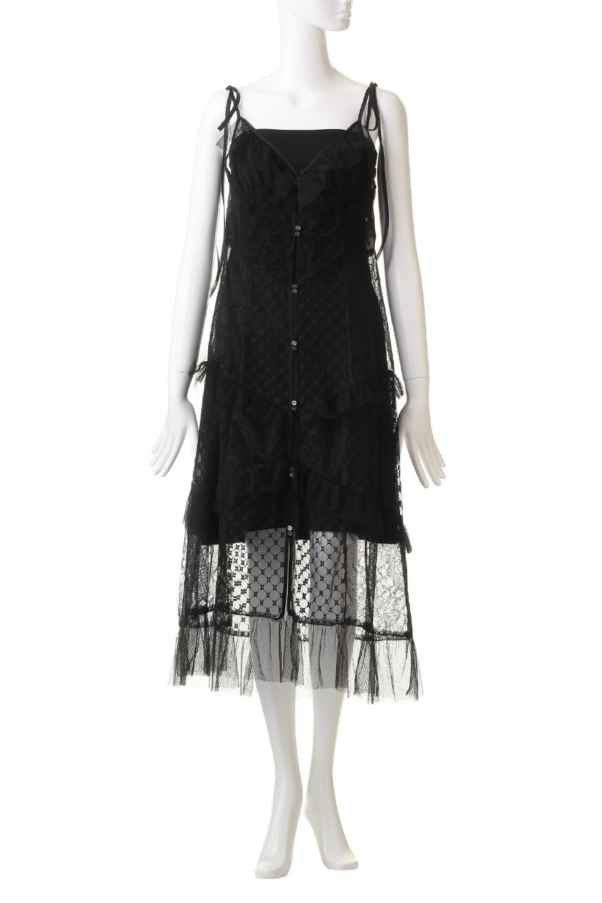 MAISON SPECIAL(メゾンスペシャル)｜Docking Lace Tulle Frill