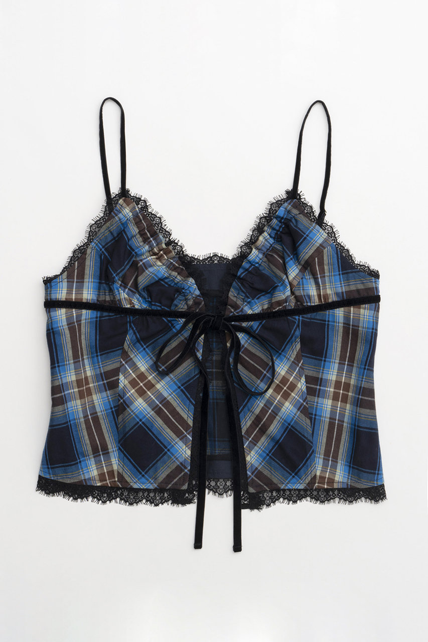 Checkered Lingerie Bustier/チェックランジェリービスチェ