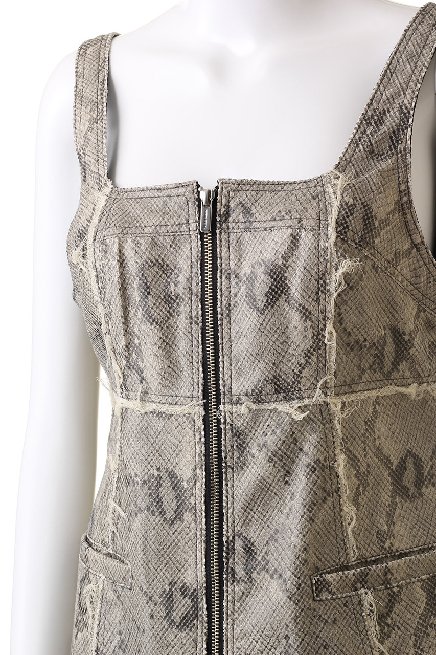 MAISON SPECIAL(メゾンスペシャル)｜Vegan Leather Python Front