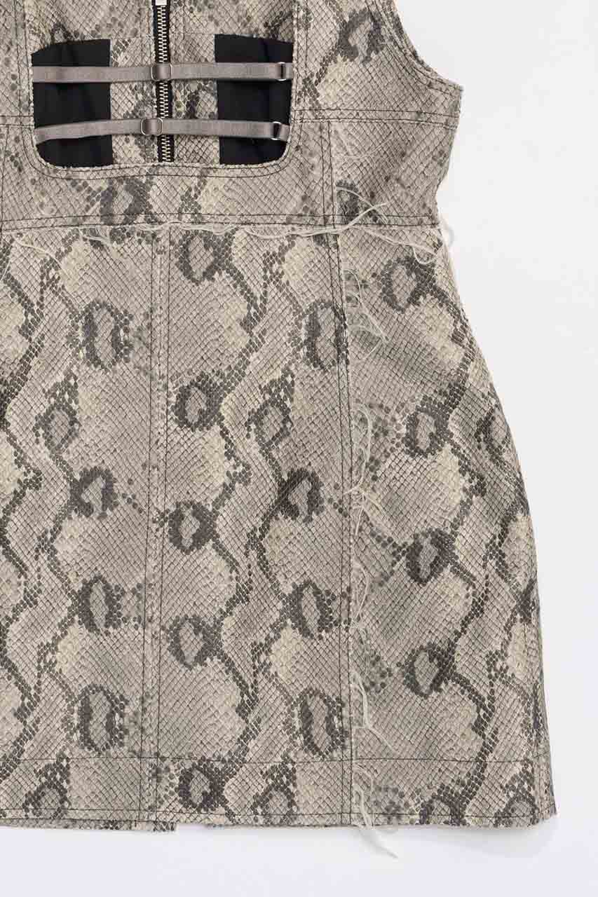 MAISON SPECIAL(メゾンスペシャル)｜Vegan Leather Python Front