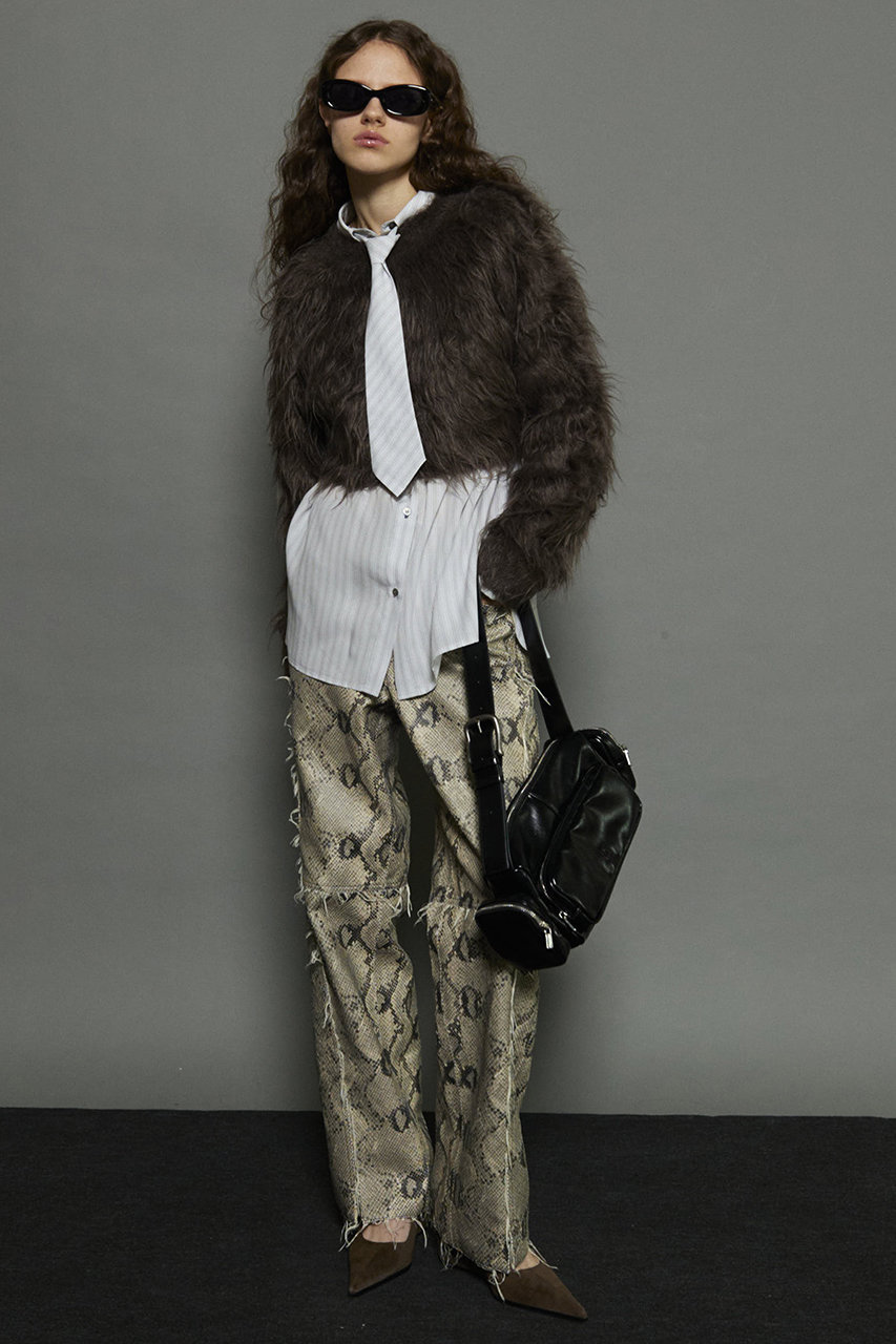 maison special ネクタイシャツ MAISON SPECIAL（メゾンスペシャル）の「Tie Shirt/ネクタイシャツ