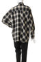 Random Checkered Oversized Shirt/ランダムチェックオーバーシャツ メゾンスペシャル/MAISON SPECIAL