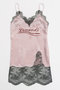 【予約販売】Print Camisole Lace Tunic/プリントキャミレースチュニック メゾンスペシャル/MAISON SPECIAL PNK(ピンク)