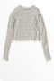 Reversible Mohair Knit Pullover/リバーシブルモヘアニットプルオーバー メゾンスペシャル/MAISON SPECIAL GRY(グレー)